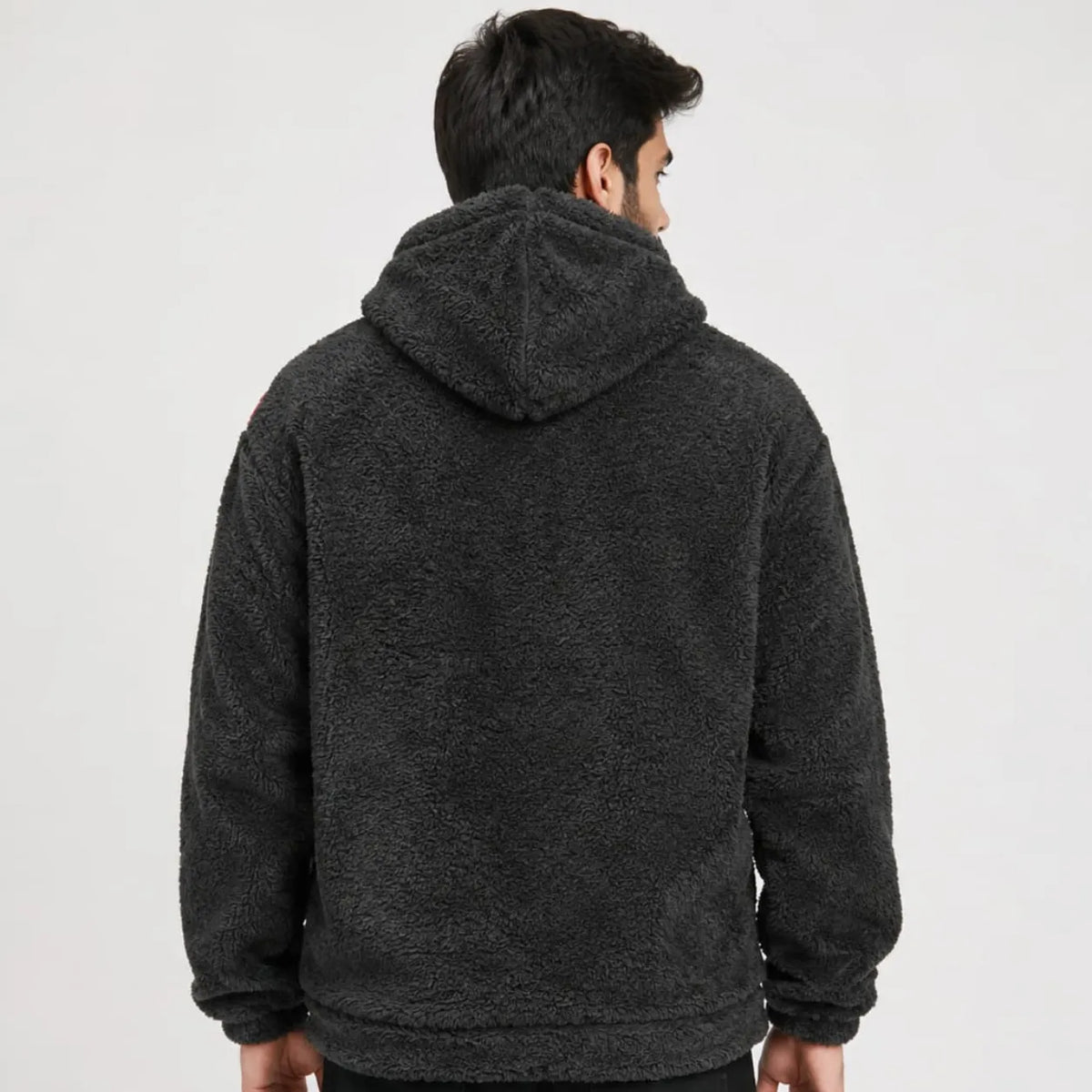 Sherpa Hoodie Black | MooseLine Canada – Premium Fleece Hoodie