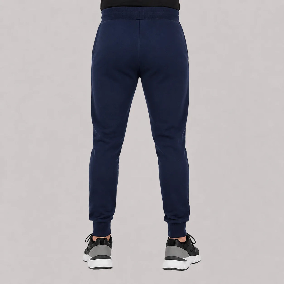 Fleece Navy Blue Trouser Leather Badges | Premium Fleece Trouser – MooseLine Canada