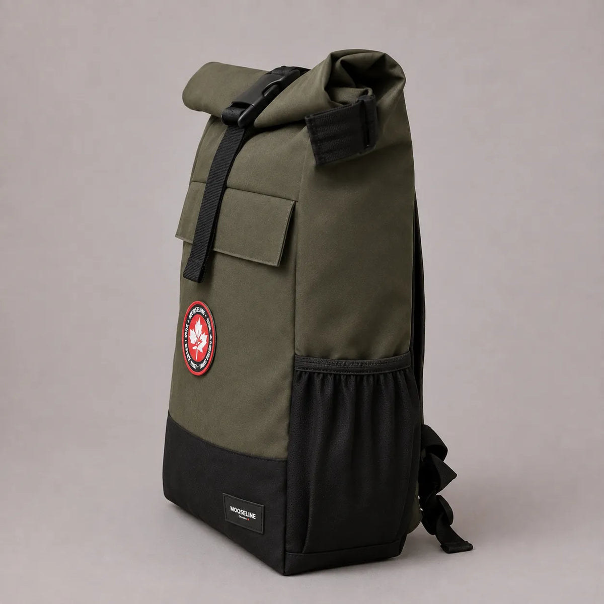 MooseLine Canada Premium Backpack – Olive & Black
