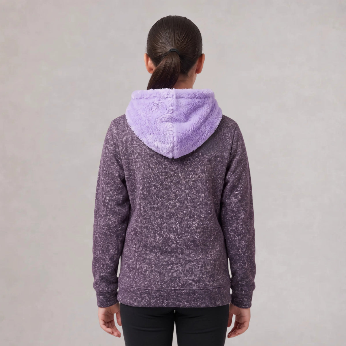 Kids Hachi Hood – Purple | Mooseline Canada