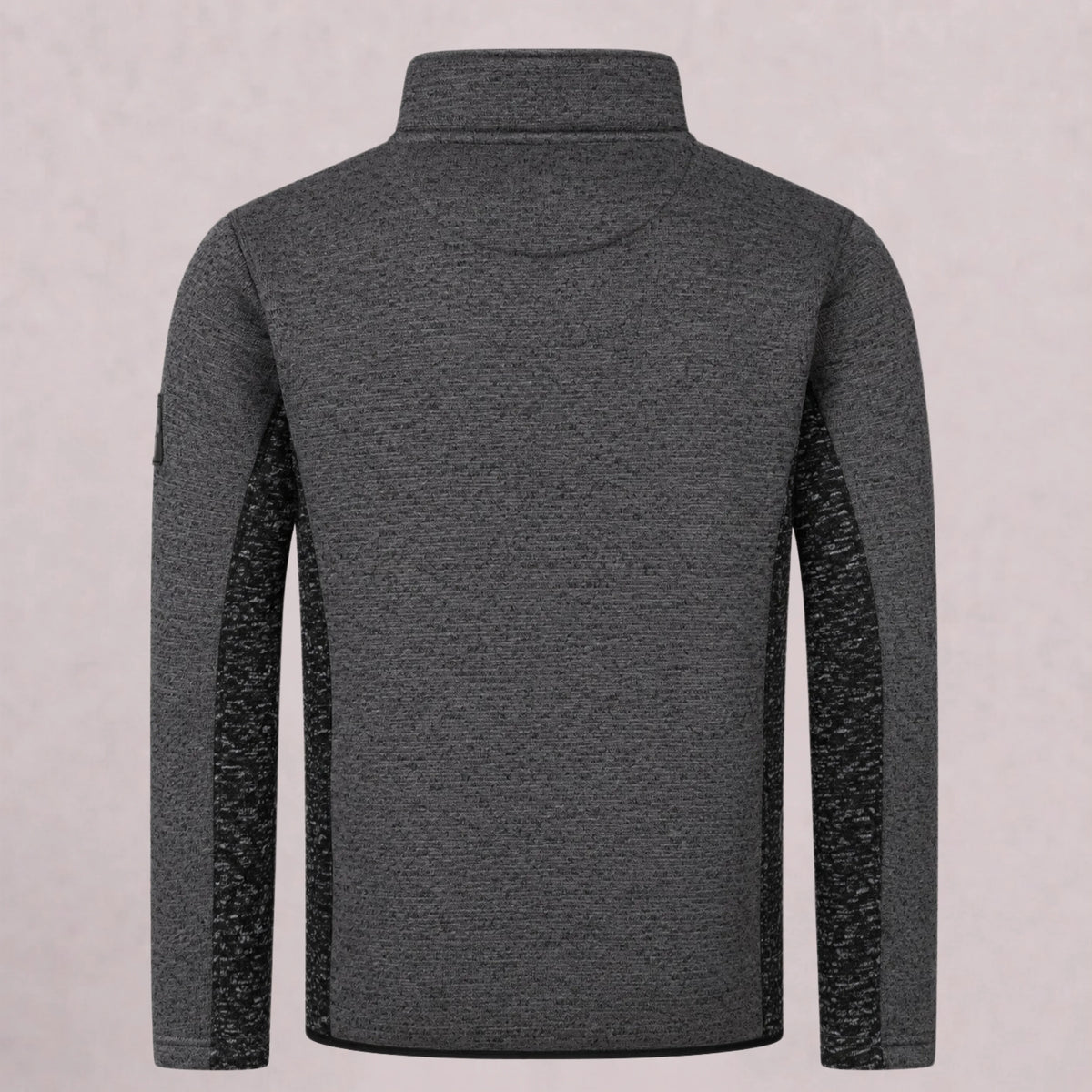 Sweater Knit with Sherpa – Grey | Mooseline Canada