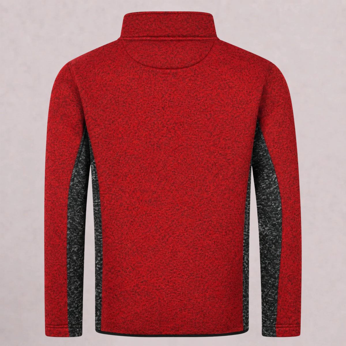 Sweater Knit with Sherpa – RED | Mooseline Canada
