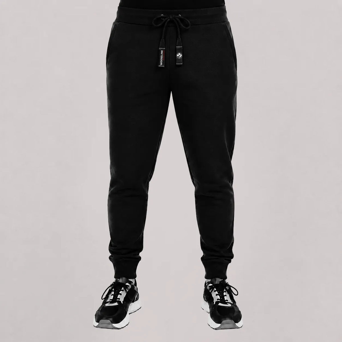 Fleece Black Trouser Redline | Premium Fleece Trouser – MooseLine Canada