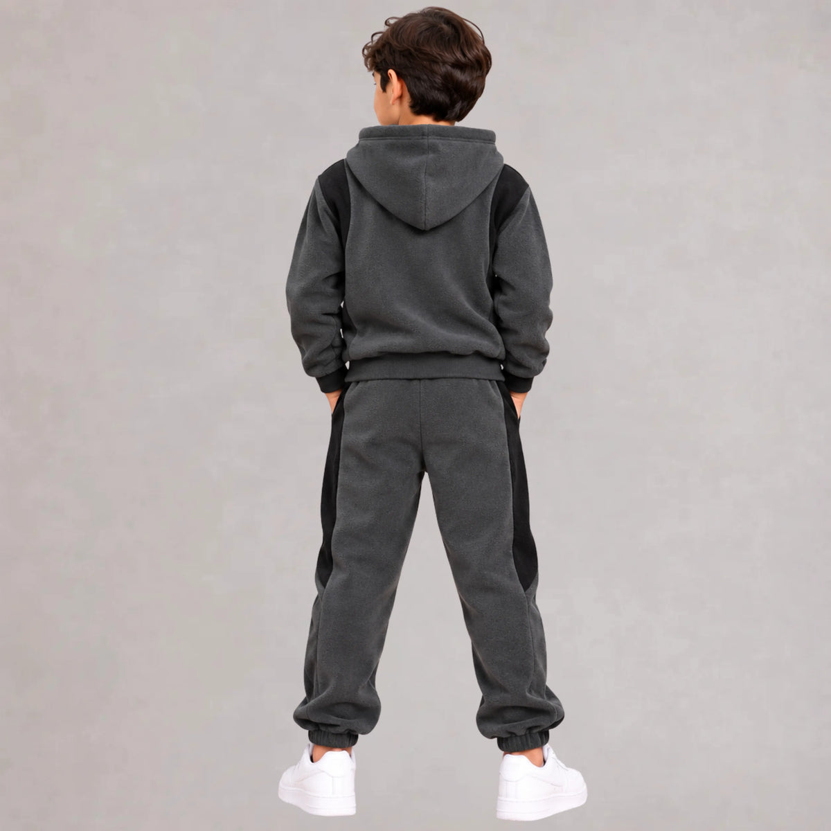 Kids Polar Fleece Trousers – Grey | MooseLine Canada